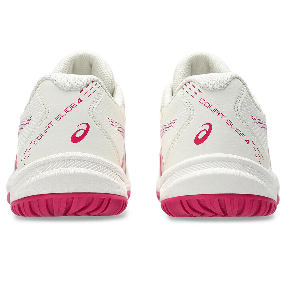 Court Slide 4 - Mujer Cream/bright Rose