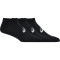 Medias Training 3 Pack Ankle Sock Unisex Performance Black