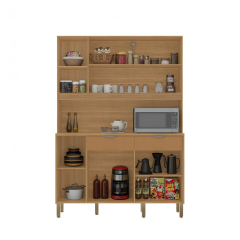 PARANA-KIT DE COCINA FLORA FREIJO/CARAMELO 3047-9050 PARANA-KIT DE COCINA FLORA FREIJO/CARAMELO 3047-9050