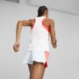 Run Cloudspun Tank W - Mujer White