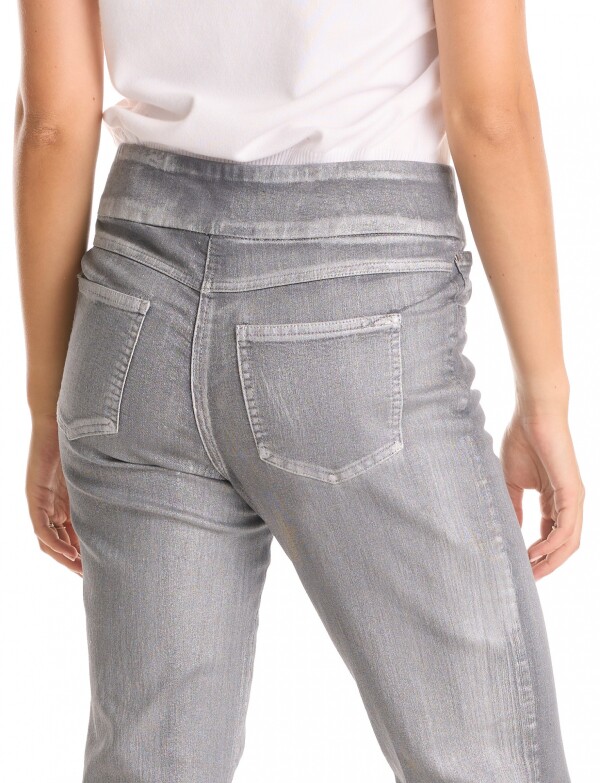 Jegging Metalizada GRIS