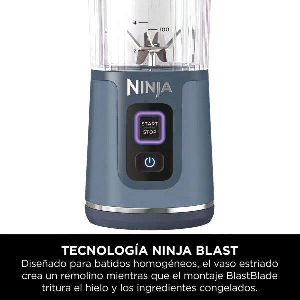 Licuadora De Vaso Ninja Blast Portable Blende 530 Ml PORTABLE BLENDER BC151EUNV
