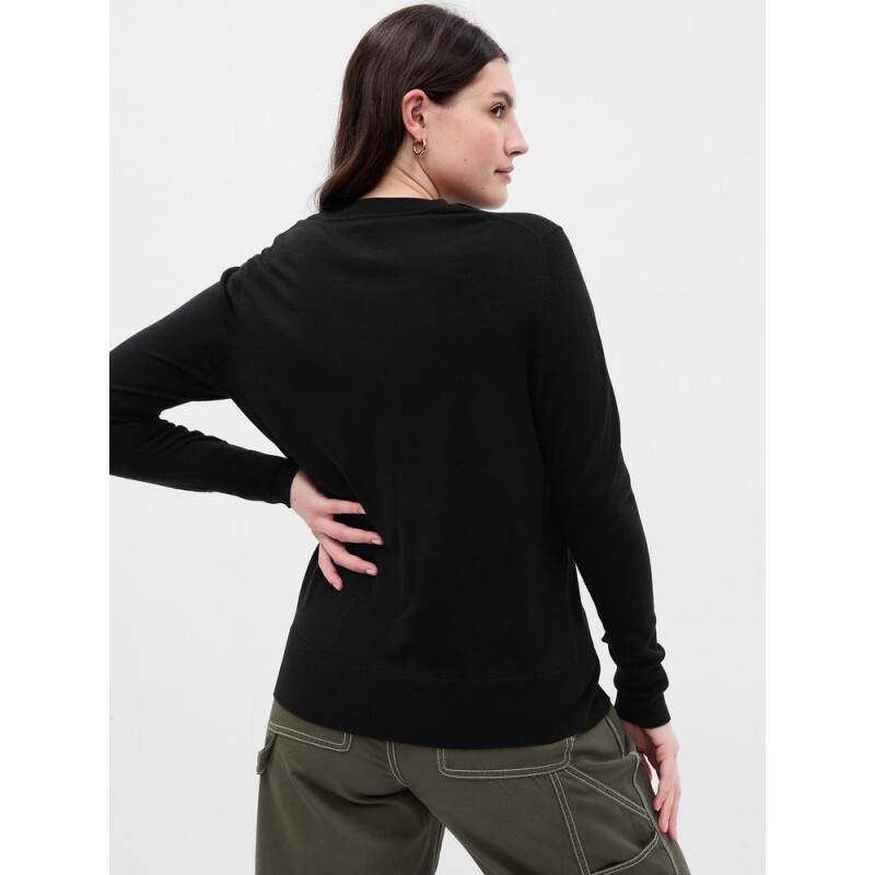 OC MERINO PULLOVER BLACK