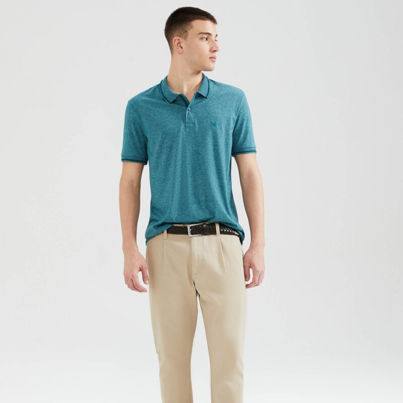 CAMISA POLO MM MASC VERDE