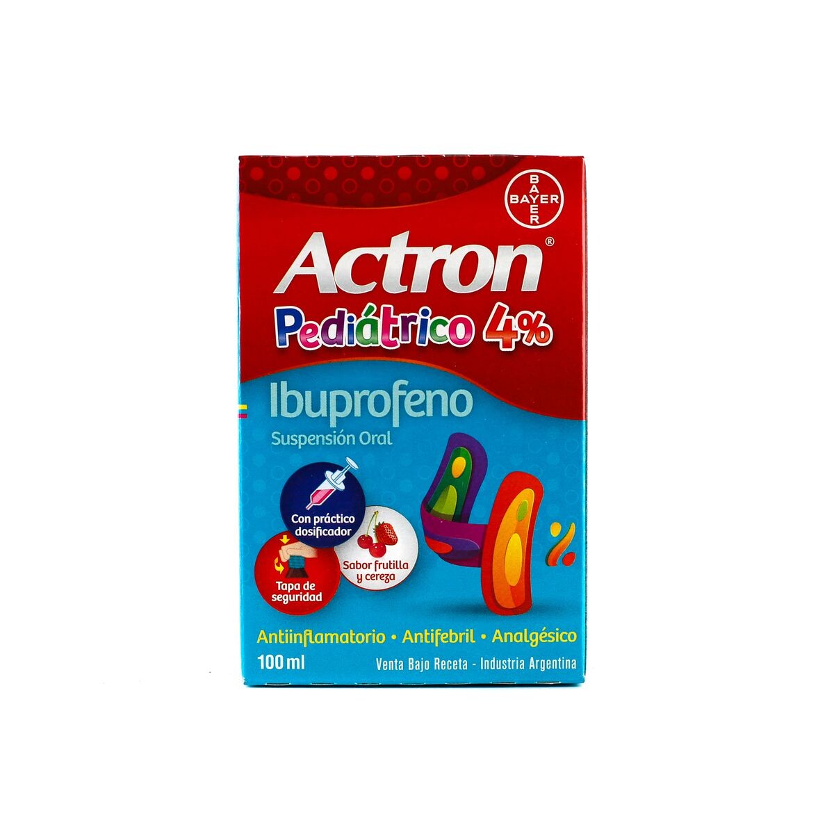 ACTRON 4% PEDIATRICO SUSP. FR. X 100 ML. 