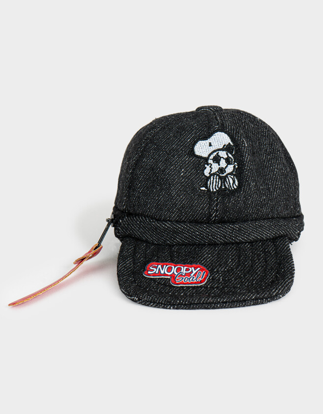 Llavero Llavero & Charm Snoopy Mundial - Negro