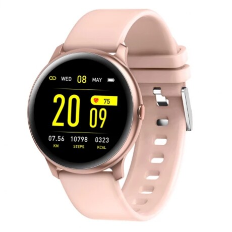 Reloj Inteligente Fitness Smartwatch Pulsaciones KW19PRO Rosa