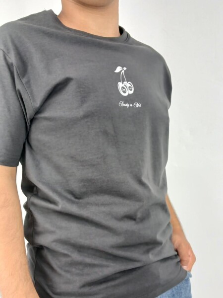 T-SHIRT DIXIE CHERIX GRIS