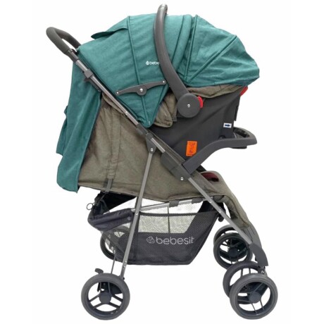 Coche de bebé Travel System Bebesit Sevilla de 0 a 36 meses Verde