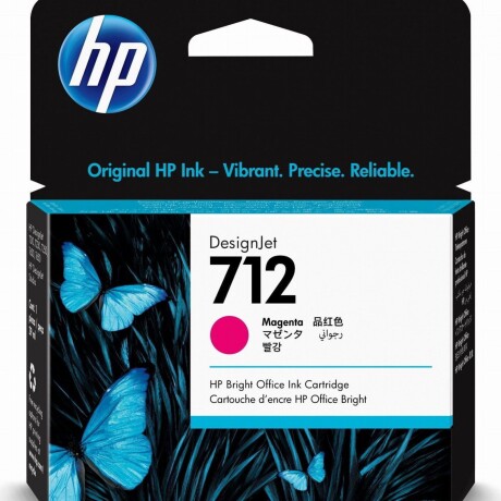 HP 3ED68A 712 MAGENTA T210/230/250/630/650 29ML UK Hp 3ed68a 712 Magenta T210/230/250/630/650 29ml Uk