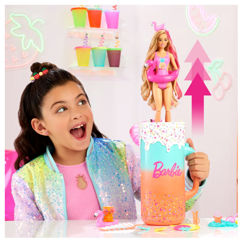 Barbie Pop Reveal Rise & Surprise con muñeca perfumada, mascota perfumada y más Barbie Pop Reveal Rise & Surprise con muñeca perfumada, mascota perfumada y más