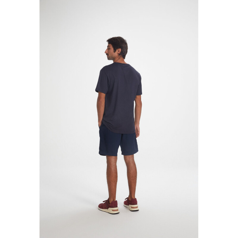 CAMISETA MM MASC AZUL OSCURO