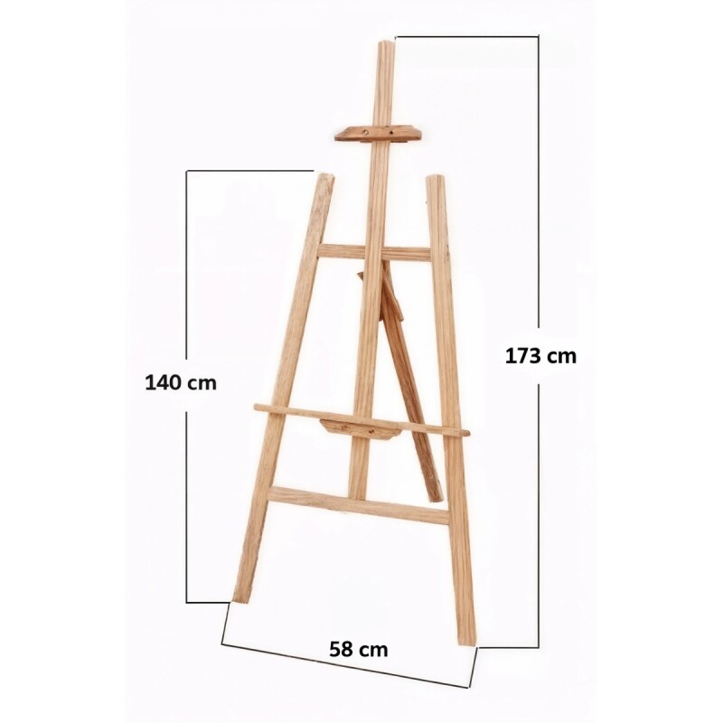 Caballete de pintura MARRON