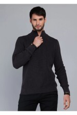 Sweater Medio Cierre Arrow CHARCOAL