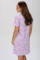 CAMISÓN ALGODÓN ROSA C/FLORES