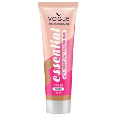 VOGUE BASE DE MAQUILLAJE ESSENTIAL TONO BRONCE 25ml VOGUE BASE DE MAQUILLAJE ESSENTIAL TONO BRONCE 25ml