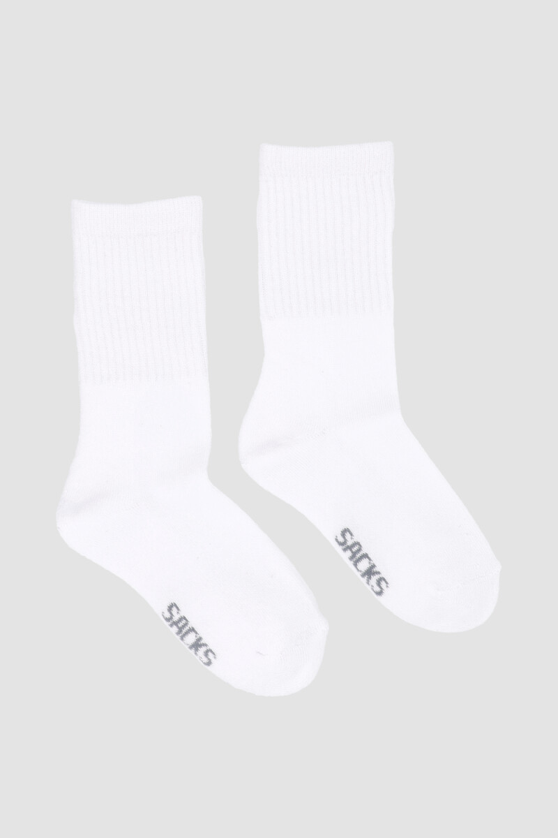 Medias deportivas Blanco