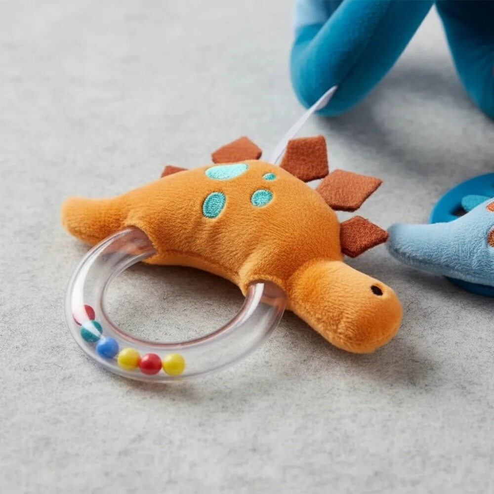 Barra para coche y baby silla BUBA magic dino