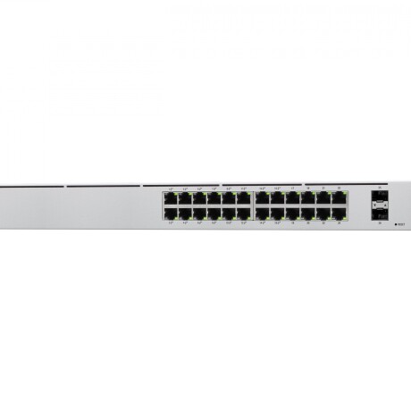 Ubiquiti UniFi Switch USW-24-POE - Conmutador - Gestionado - 24 x 10/100/1000 (16 PoE+) + 2 x Gigabit SFP - montaje en rack, sob Ubiquiti UniFi Switch USW-24-POE - Conmutador - Gestionado - 24 x 10/100/1000 (16 PoE+) + 2 x Gigabit SFP - montaje en rack, sob