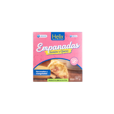 Empanadas De Jamón Y Queso Sin Gluten Hélix 2 Unidades Empanada Jamon Y Queso Helix