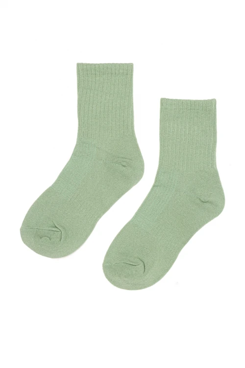 Medias EGO Canalé Verde Limon Z