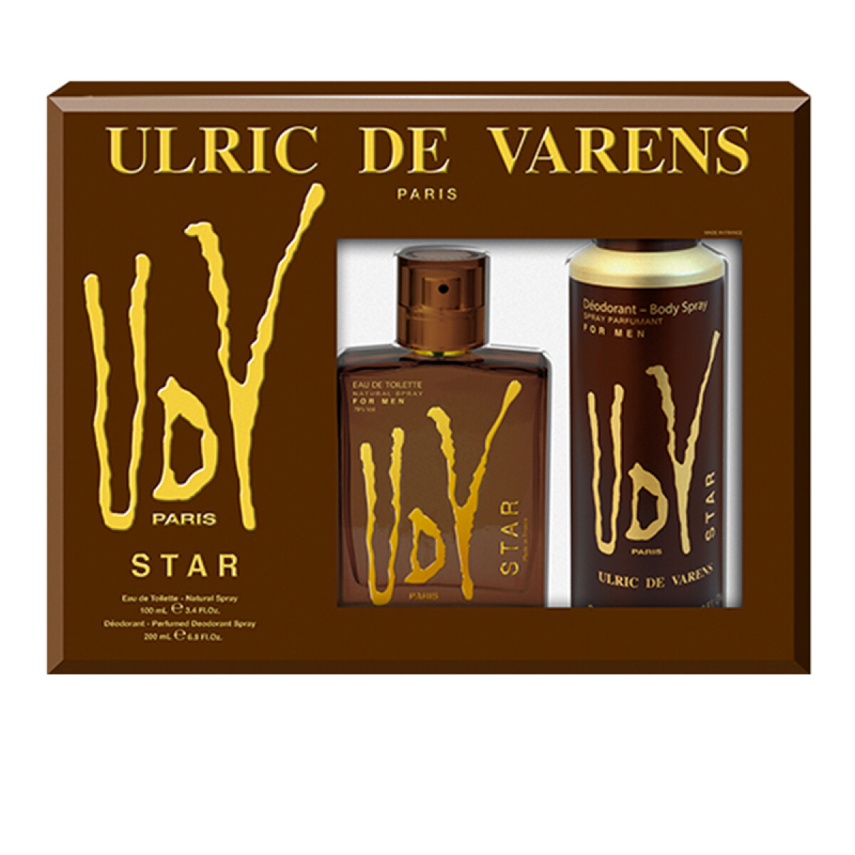 Ulric De Varens UDV Star Coffret EDT 100 ml + Deo 200 ml 