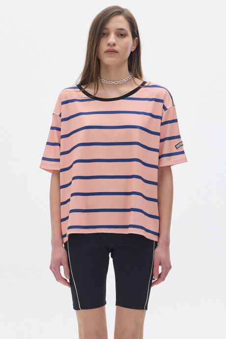 T-shirt Lulu ST Blue/Peach