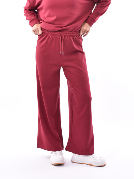PANTALON CIRA BORDEAUX