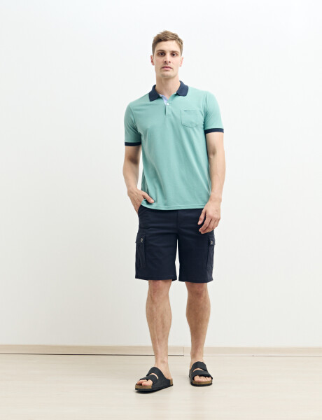 520753 REMERA HARRINGTON LABEL Verde