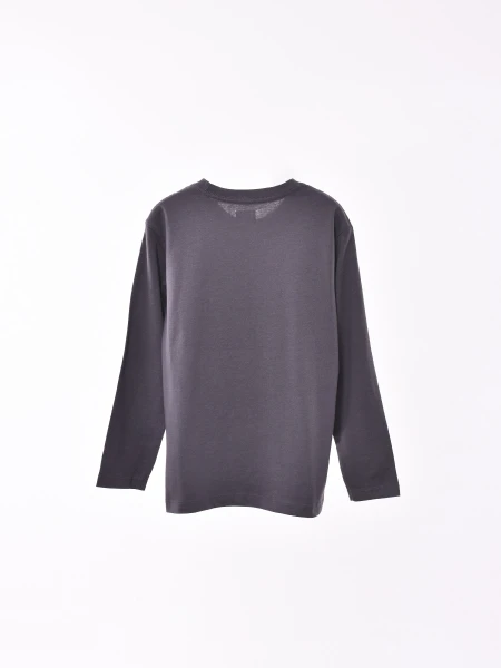 REMERA MARCOS GRIS OSCURO