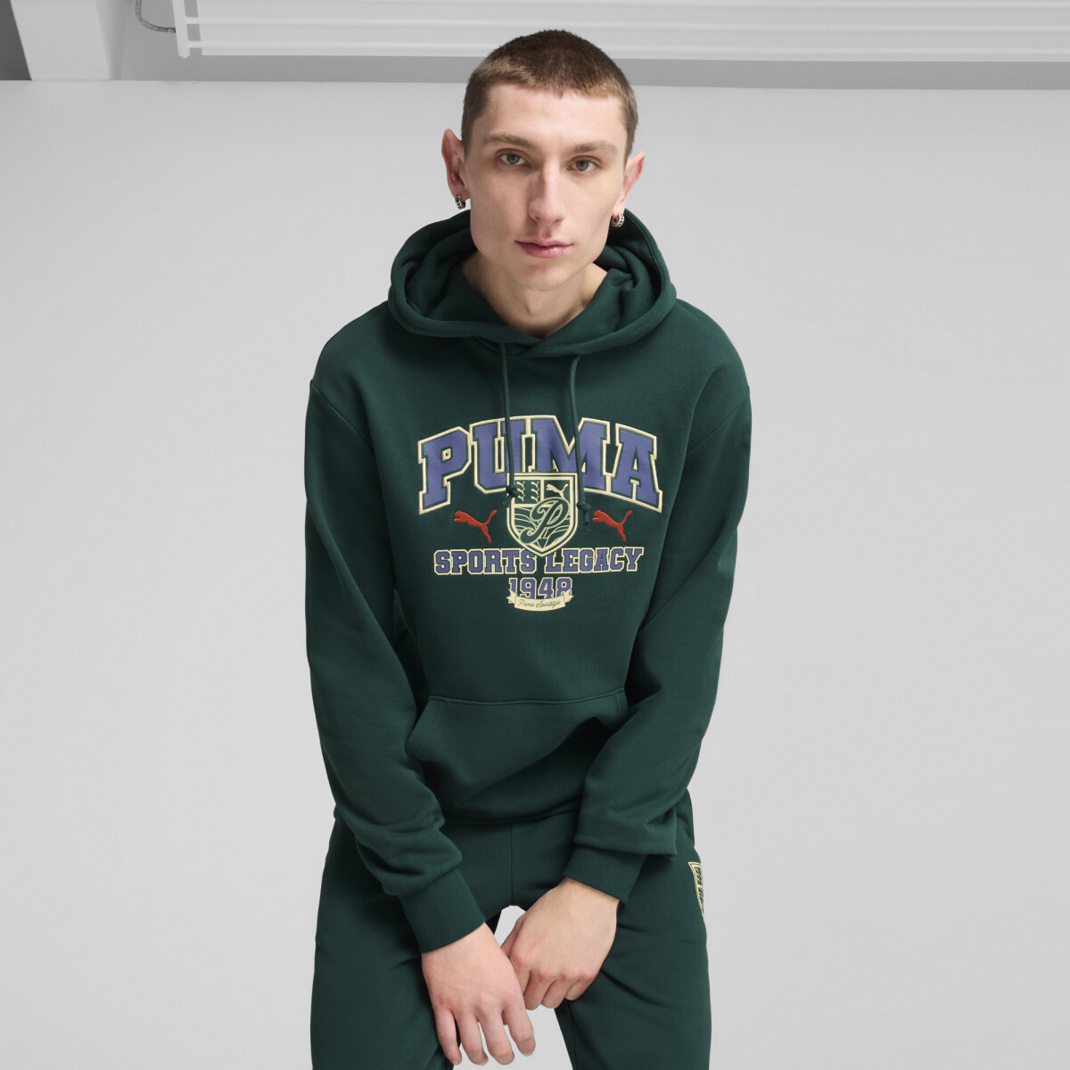 Sports Legacy Gr.Hoodie TR 62962960 - Verde 