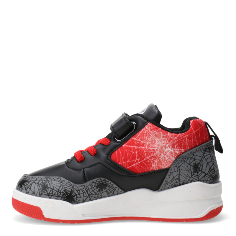 Championes Infantiles Marvel Spiderman J4 Negro - Rojo