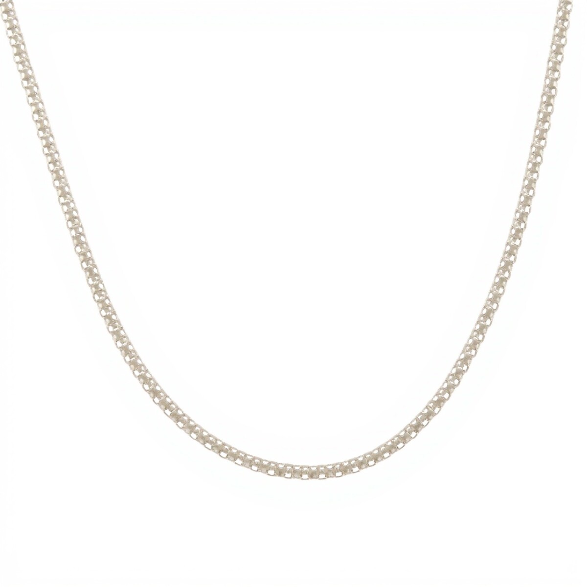 Cadena Bismark-Plata 925-Sin Piedra-CD3074 - sinpiedra 