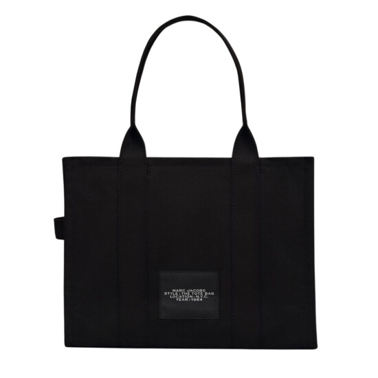 Marc jacobs - Bolso de lona, The Large Tote Bag Negro