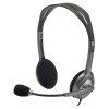 Auriculares Logitech H111 con Mic y Conector 3.5mm Gris Auriculares Logitech H111 con Mic y Conector 3.5mm Gris