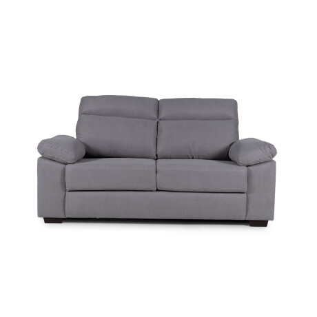 Sofá Owen - Tela Microfibra - 2 cuerpos 12091 (Gris)