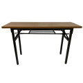 Escritorio plegable 1.20m Marrón oscuro