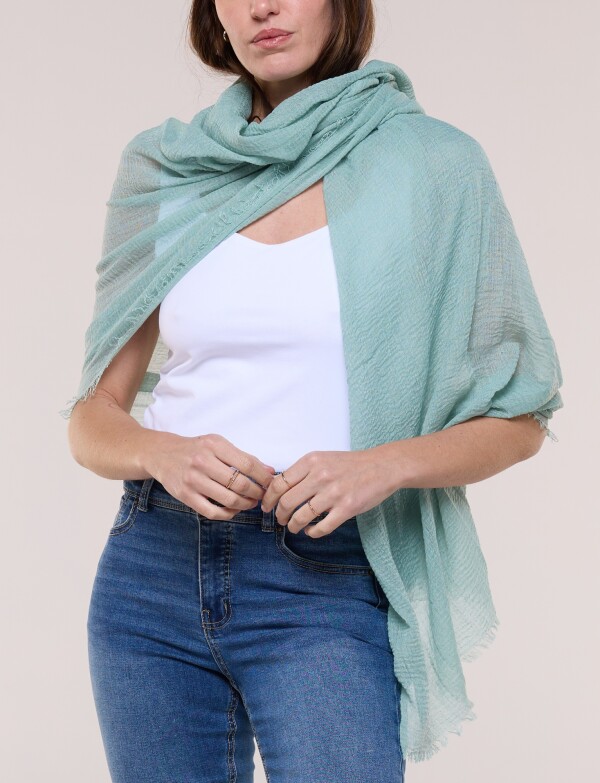 Pashmina Gasa VERDE