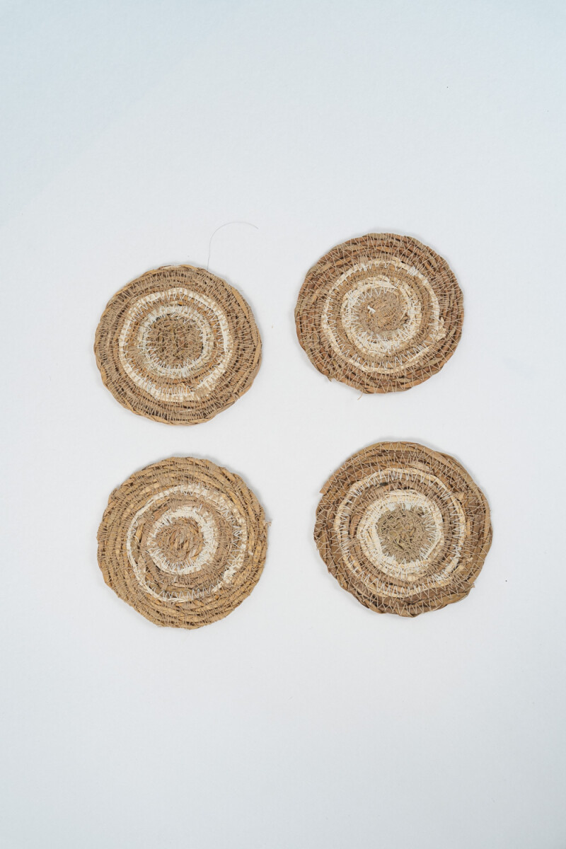 Posavasos Jerez, Set 4 Un. - Color Unico 