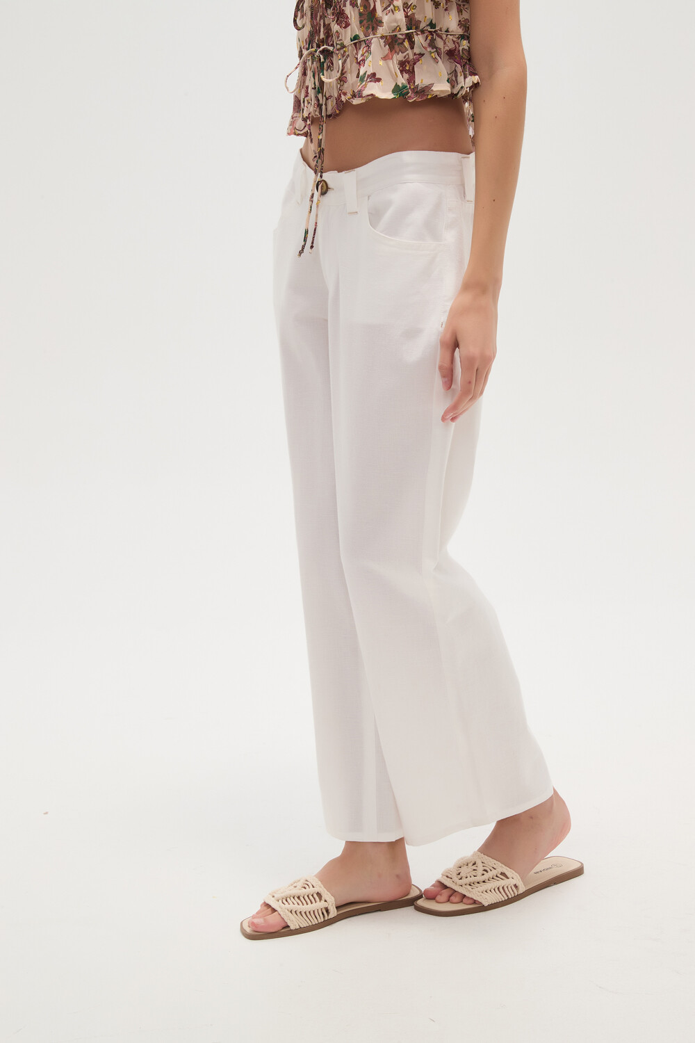Pantalon Errini Blanco