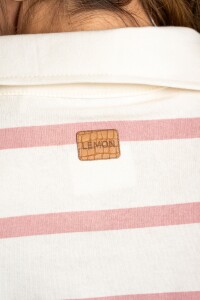 Sweater Cuello Polo Rosa