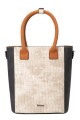 CARTERA MATERA TERRANO DE MANO CREMA