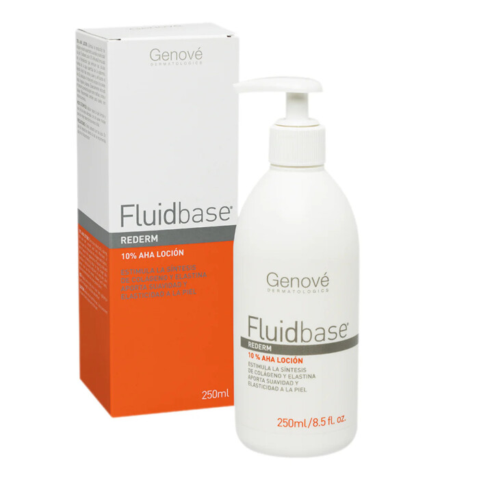 FLUIDBASE REDERM AHA LOCION 10% 250ML única