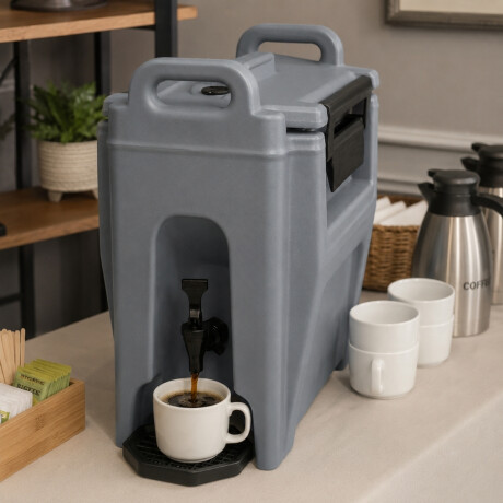 Contenedor Isotérmico con Canilla Gris Granito 10.2 Litros Contenedor Isotérmico con Canilla Gris Granito 10.2 Litros