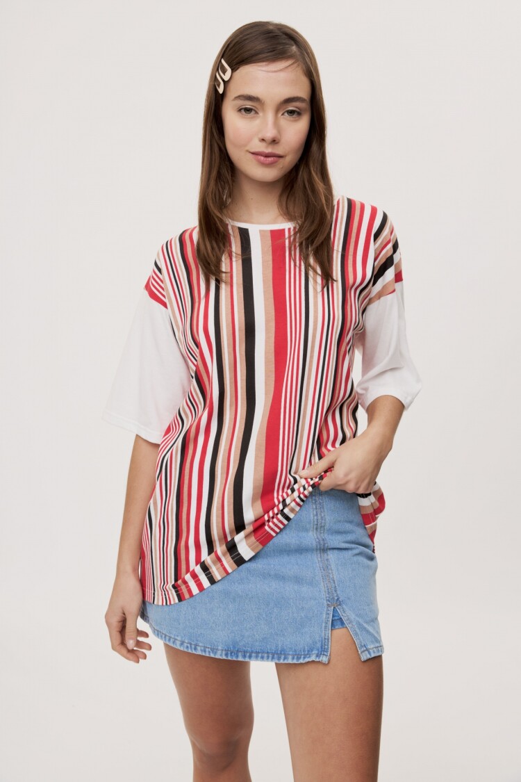 REMERA DOPE Rojo