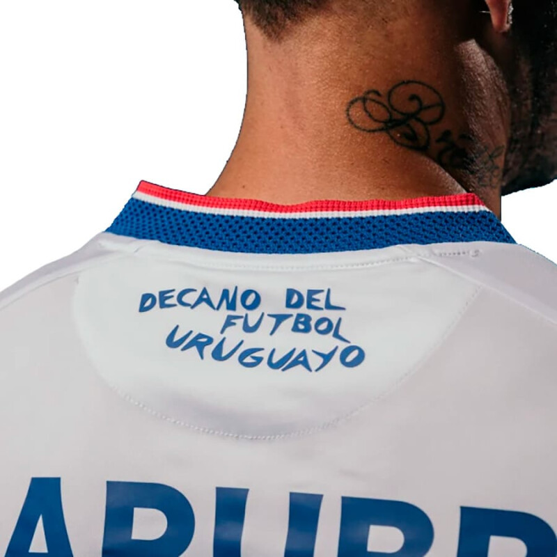 Camiseta Umbro Nacional 2025 de Hombre - NU143050 Blanco-azul Francia