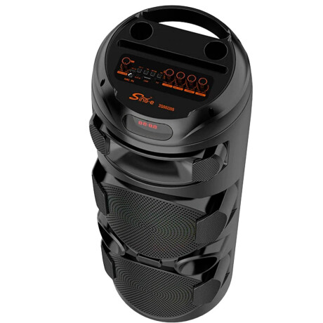 Parlante Portátil Bluetooth Micrófono C/ Remoto 80cm Negro