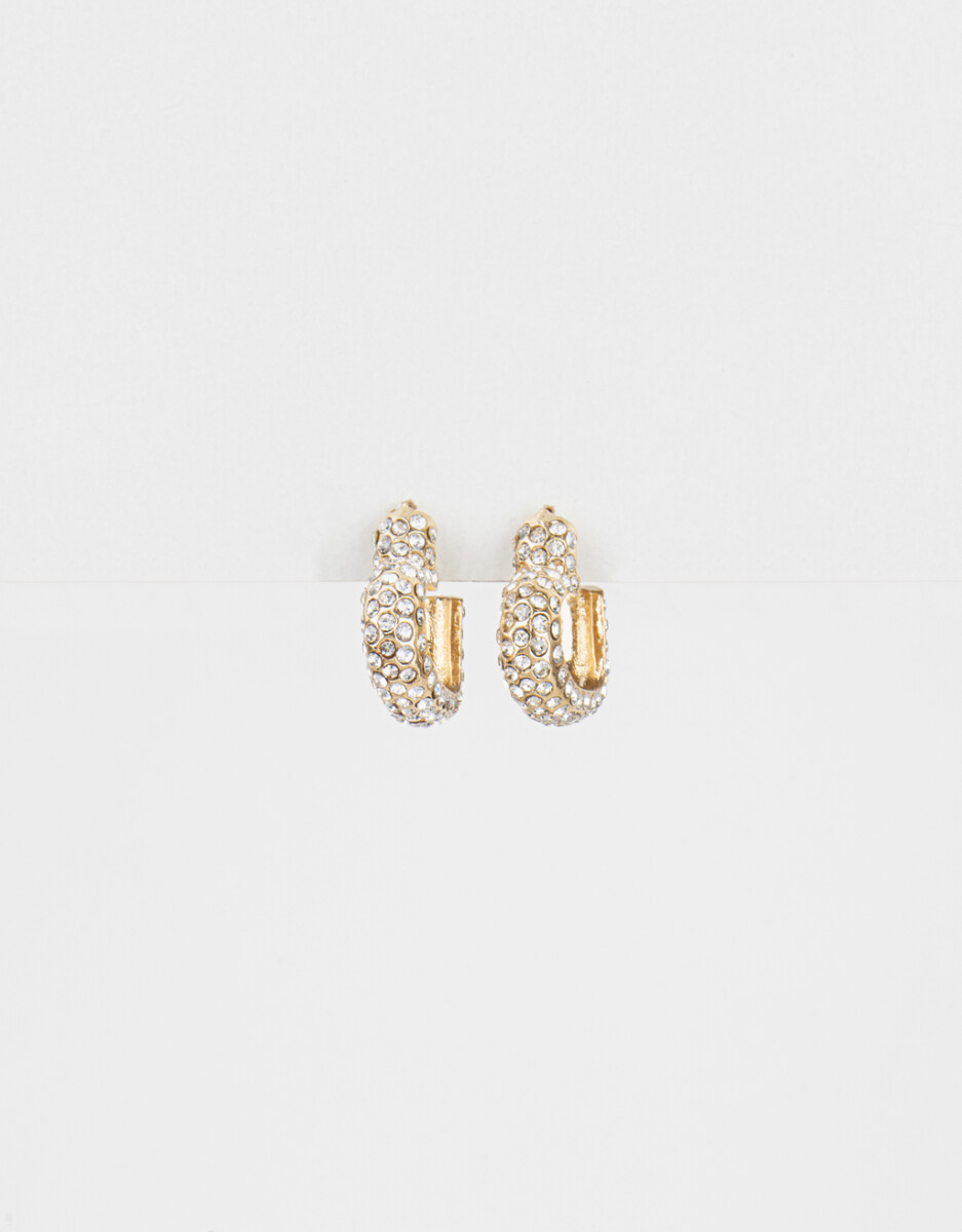 Argollas Con Strass 