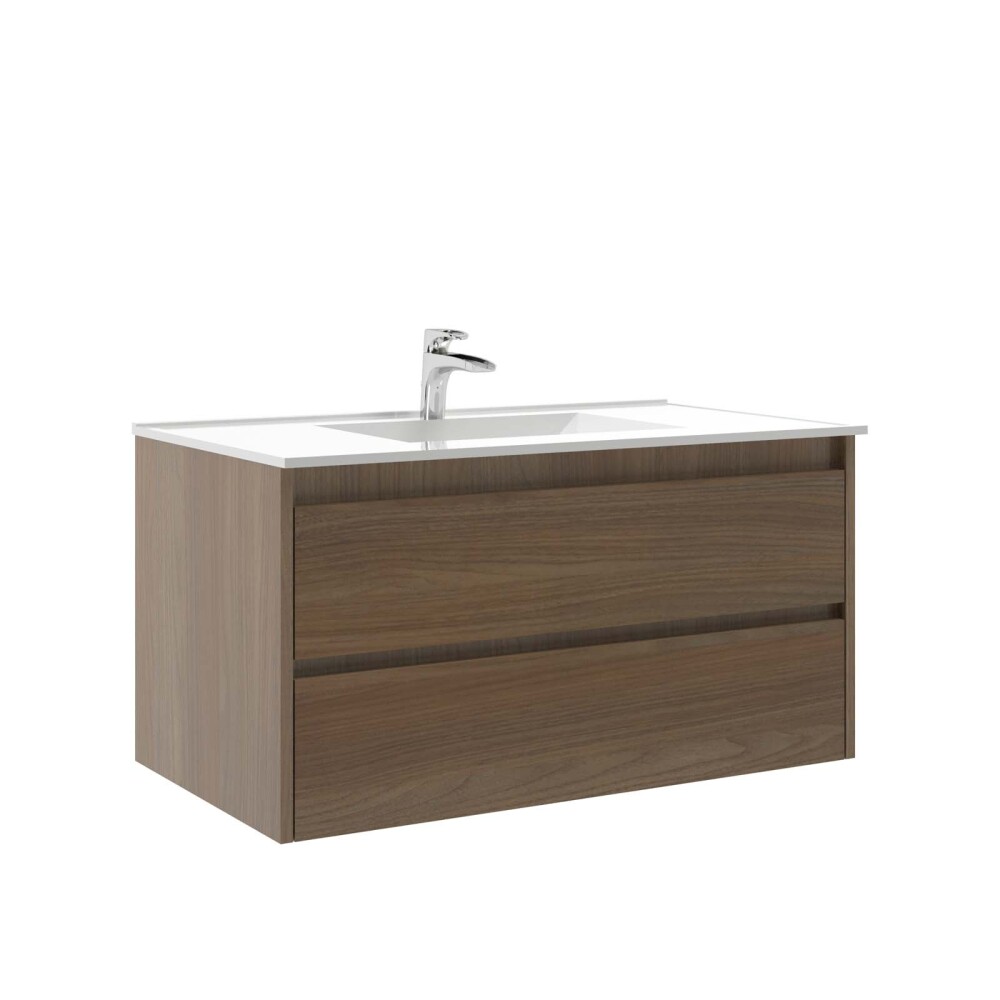 MUEBLE DE BAÑO MDF MARRON DENVER