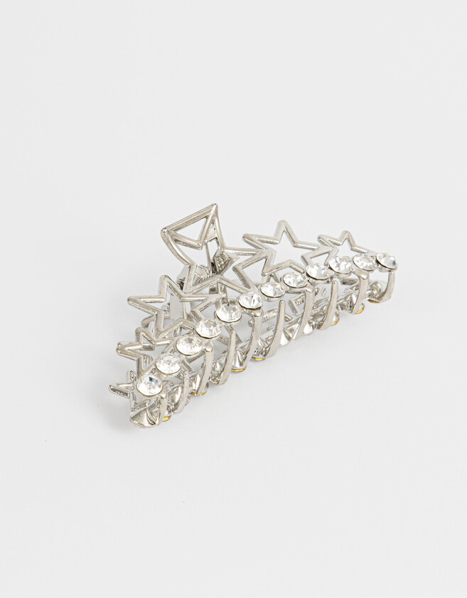 Broche Con strass Broche Con Strass - Plateado